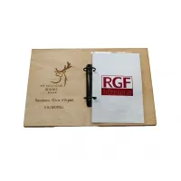 Porte-Menu en bois pour format A5