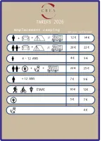 CAMP-PANNEAU TARIFS